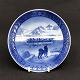 Diameter 18 cm.
Motiv: Den 
sidste konebåd
