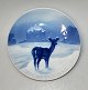 Bing & Grondahl 
Christmas plate 
1923, 
Copenhagen, 
Denmark.