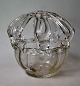 Bridal crown, 
clear glass, 
20th century 
Denmark