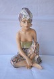 Dahl Jensen, 
Orientalsk 
figur, Pige fra 
Bali nr. 1136, 
Porcelæn 
figuren er 1. 
...