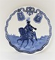 Royal Copenhagen. Memorial plate # 135. Hussar plate. 150th Anniversary Plate. 
1912. Diameter 24 cm.