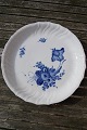 Blue Flower Curved Danish porcelain. Round dishes 
with high edge 29.5cm