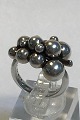 Georg Jensen 
Sterling Sølv 
Ring Moonlight 
Grapes, Lille 
Ring Str 51 
Vægt 8.3 gr