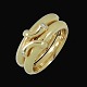 Georg Jensen. 
Ring i 18k guld 
med diamanter. 
- Magic Doppio.
to brillanter, 
total 0.06 ct. 
Top ...