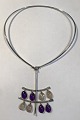 Georg Jensen 
Sterling Sølv 
Torun Halsring 
No 174 og ...