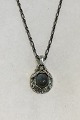 Georg Jensen 1997 Annual Pendant with Labradorite