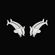Georg Jensen 
Øreskruer i 
sterling sølv 
#129 - Arno 
Malinowski
Tegnet af Arno 
Malinowski 1899 
- ...