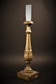 Antique Swedish 
1800 century 
candlestick in 
wood with ...