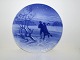 Bing & Grøndahl 
juleplatte fra 
1927 - 
Skøjteløbere.
1. sortering.
Diameter 18 
...