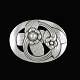 Georg Jensen. 
Sterling Silver 
Brooch #13. 
1915-32 
Hallmarks
Designed by 
Georg Jensen 
...
