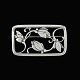 Georg Jensen. 
Sterling Silver 
'Flower' Brooch 
#295. 1933-44 
Hallmarks.
Designed by 
Georg Jensen 
...