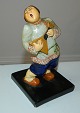 Boris Krilov 
(1891-1977), 
russisk-dansk 
kunstner. Figur 
i bemalet 
keramik af 
russisk musiker 
...