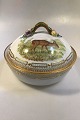 Royal Copenhagen Flora Danica Animal Lidded Bowl No 239/3568.