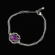 Georg Jensen 
Armbånd i 
Sterling Sølv 
med Amrthyst 
#47A - Limited 
Edition.
Tegnet af 
Georg ...