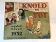Knold og Tot Nyder livet, 1932,Års og julehæfte, 26,5cm bred, 22cm høj, Hjemmets forlag *Løse ...