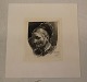 Nr 31. 1891 
Gammel kone 
halvprofil mod 
venstre. Der er 
trykt 8 ekspl. 
Og pladen er 
udslebet. ...