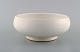Kähler, HAK. White glazed ceramic bowl in modern design. 1960 / 70