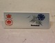 Bing and 
Grondahl 
Sellers Sign 
for commercial 
of B&G Pattern  
Demeter Blue 
Cornflower ca 4 
x 10 ...