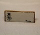 Bing and 
Grondahl 
Stoneware 
Sellers Sign 
for commercial 
of B&G Pattern 
MExico ca 4 x 
10 cm ...