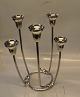 Georg Jensen Swing six arms candlestick 32 cm Stainless steel -