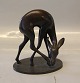 Bronze Antilope 
14 x 16.5 cm på 
fod Signeret JG 
I fin stand
Jean René 
Gauguin 
(1881-1961)