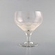 Bjørn Wiinblad 
(1918-2006) for 
Rosenthal. 
"Lotus" glass 
in clear art 
glass decorated 
with lotus ...