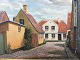 Erik Østerberg 
(1924-1995). 
Oil painting on 
canvas. Signed 
E. Østerberg. 
Dimensions: 
38x28 cm, ...