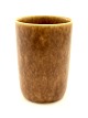 Palshus vase H. 10 cm harepels glasur
