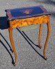 New rococo 
sewing table in 
polished walnut 
with ...