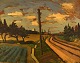Unknown Danish 
artist. 
Modernist 
landscape 
1930/40 s. Oil 
on canvas.
The canvas 
measures: 86 x 
...