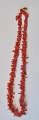 Red coral 
chain, 19th 
century.