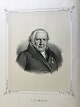Emiluis 
Bærentzen 
(1799-1868):
Portræt af 
Professor, 
overlæge Johan 
Daniel Herholdt 
...