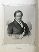 Emiluis 
Bærentzen 
(1799-1868):
Portræt af 
Mytolog Finn 
Magnusen eller 
Finnur 
Magnusson ...