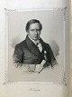 Emilius 
Bærentzen 
(1799-1868):
Portræt af 
Mytolog Finn 
Magnusen eller 
Finnur 
Magnusson ...