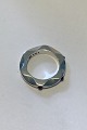 Georg Jensen 
Sterling Sølv 
Mirror Ring No 
261 Ametyst 
Ring str 53