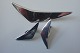 "Peak" øreclips 
i sterling 
sølv,  designet 
før 1969 af 
Bent Gabrielsen 
(1928 - 2014) - 
dessin. ...
