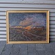 Maleri med 
motiv brændende 
mark
Kunstner C. 
Corell
Olie på 
lærred. 
Signeret.
God stand. ...