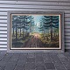 Maleri fra 
Roldskov, træer 
ved skovvej fra 
1968.
Kunstner: H. 
Sindalsen
Maleriet måler 
i ...