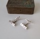Georg Jensen 
Cufflinks in 
silver 
Stamped: Georg 
Jensen - 
sterling - 64 
Dimensions of 
the ...