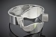 Hans Hansen 
design smykke. 
Hans Hansen; 
Armring af 
massiv sterling 
sølv med 
"spænde". 
Kan ...