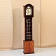Standur i fineret palisander m. blyindfattet rude,OBS defekt sokkel, (HxBxD 174x38x22 cm), ...