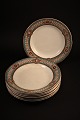 8 pcs. old Swedish faience plates from Gustafsberg.
Dia.:18,5cm.