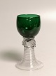 Römerglas with 
green bowl 
Height 13 to 
13.5cm8.pc in 
stock