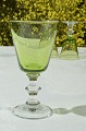 Eaton 
Glas-Service 
von Lyngby 
Glaswerk, 
Dänemark. 
1950-1999.  
Eaton, 
Weißweinglas 
mit grüne ...