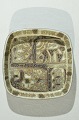 Royal 
Copenhagen 
faience Baca 
table dish No 
719 / 2883. 
Width 17 X 
17cm. 6 11/16 x 
6 11/16 ...