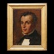 Wilhelm 
Marstrand, 
1810-73, oil on 
canvas: 
portrait of a 
gentleman 
Visbile size: 
36x28cm. With 
...