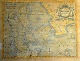Hand-colored 
map of Denmark. 
Copper plate. 
T. Kitchin, 
London ca. 
1755. England. 
22 x 29 cm.
Framed.