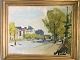 Carl Schwenn 
(1888-1973):
Forår på en af 
boulevarderne i 
Paris 1956.
Olie på 
lærred.
Sign.: ...