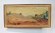 Oil painting 
with nature 
landscape 
signed by Svend 
Bolt in 1942.
38 x 76 cm.
