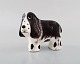 Lisa Larson for K-Studion/Gustavsberg. Bassethund i glaseret keramik. Sent 
1900-tallet.
